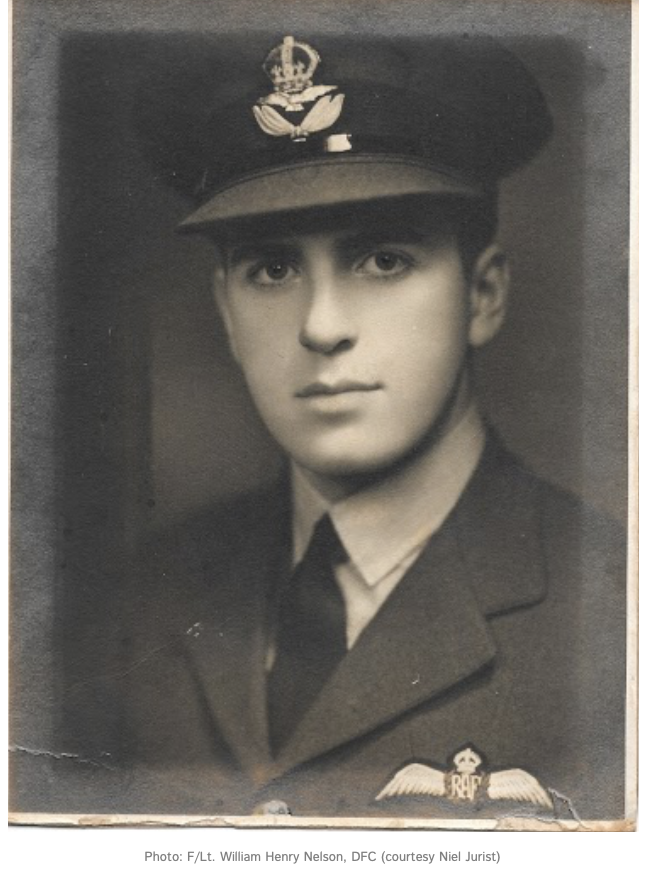 Flight Lieutenant William Henry Nelson, DFC (Courtesy Niel Jurist)